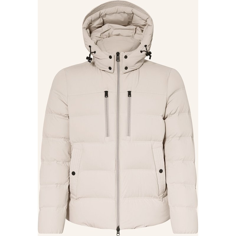 Woolrich Daunenjacke Mit Abnehmbarer Kapuze weiss