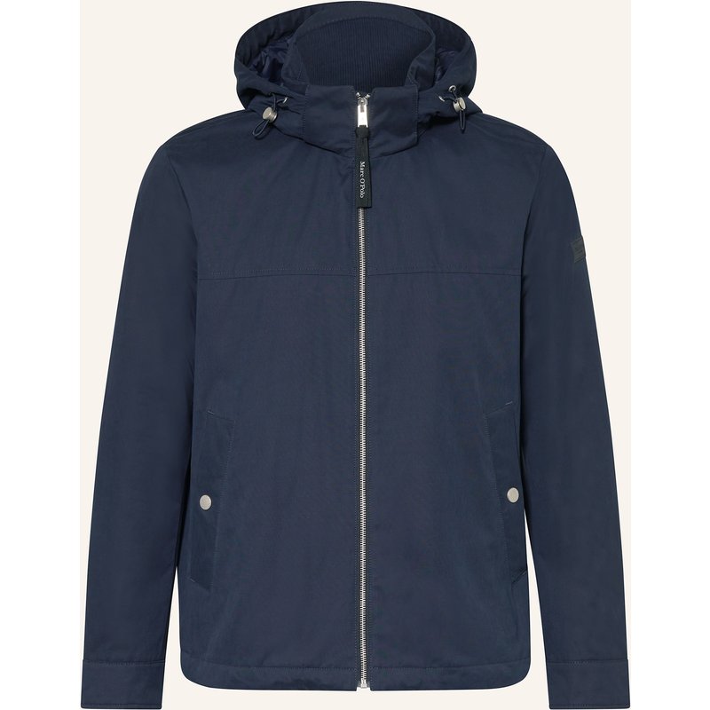Marc O'polo Blouson Mit Abnehmbarer Kapuze blau