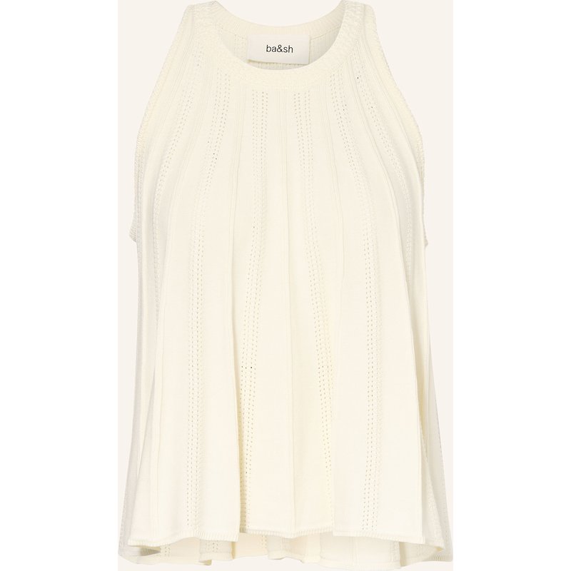 Ba&Sh Stricktop Serres weiss