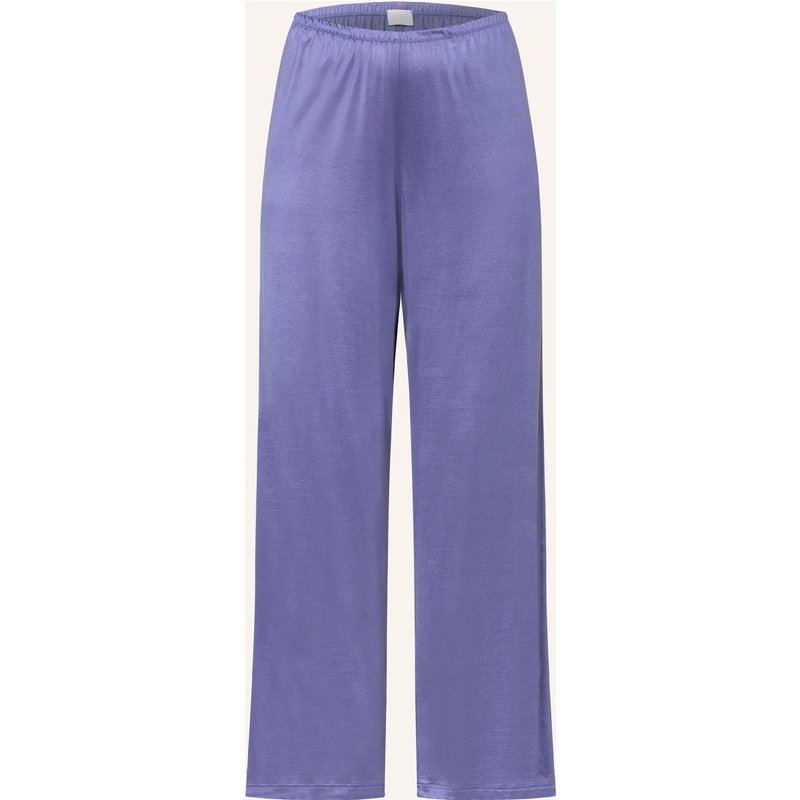 Mey Schlafhose Serie Pure Shine Aus Satin blau