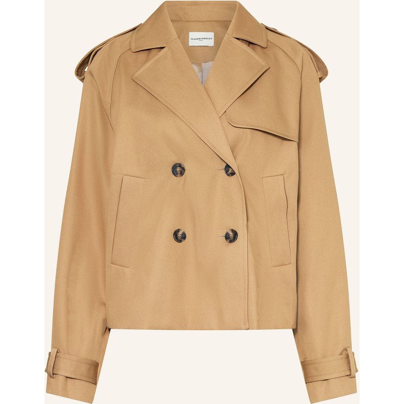 Claudie Pierlot Trench-Jacke braun
