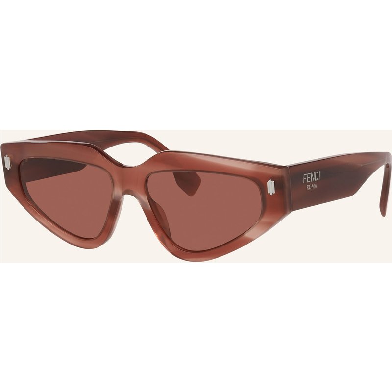 Fendi Sonnenbrille Fendi Roma fe40163u braun