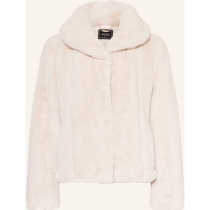 Guess Kunstfell-Jacke New Sophy weiss