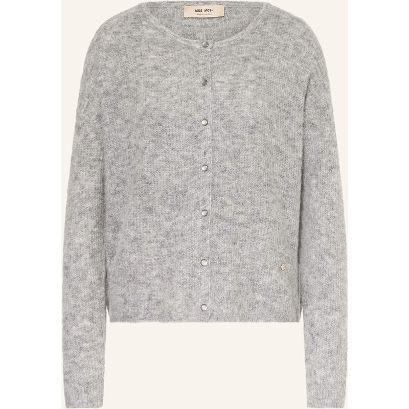 Mos Mosh Strickjacke Mmaimine grau