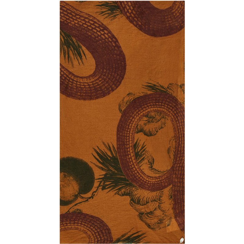 Friendly Hunting Cashmere-Tuch Felted Garden Of Eden braun