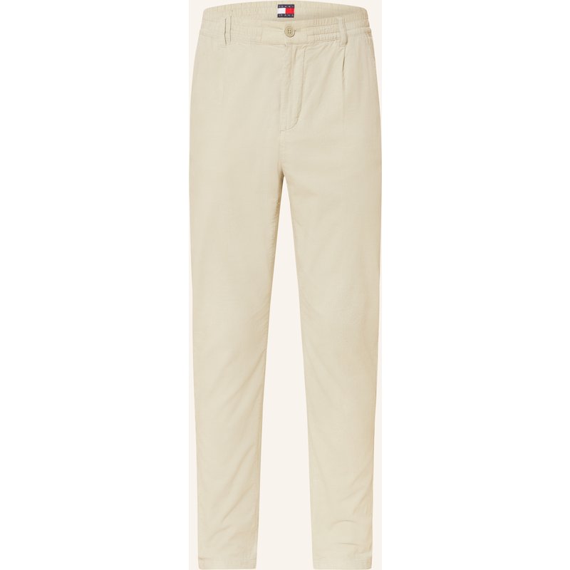 Tommy Jeans Cordchino Isaac Tapered Fit gruen