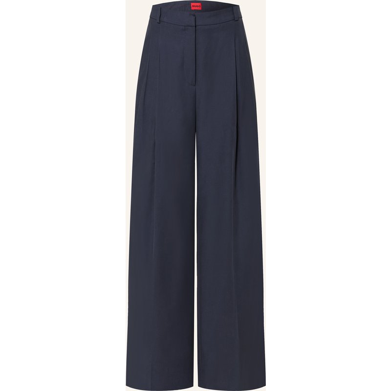 Hugo Marlenehose Harenau blau