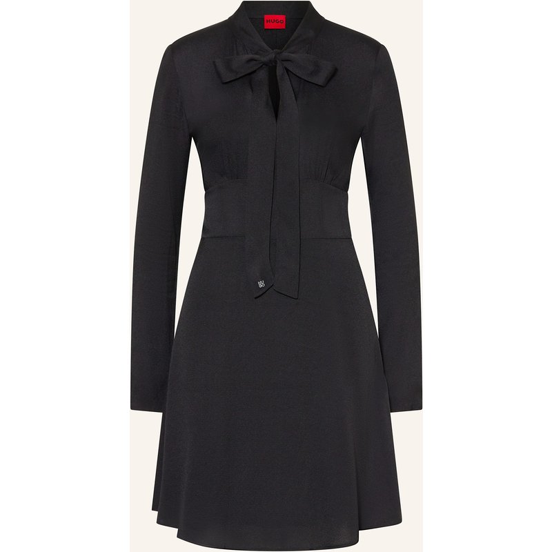Hugo Schluppenkleid Kinge schwarz