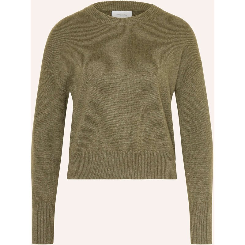 Darling Harbour Cashmere-Pullover gruen