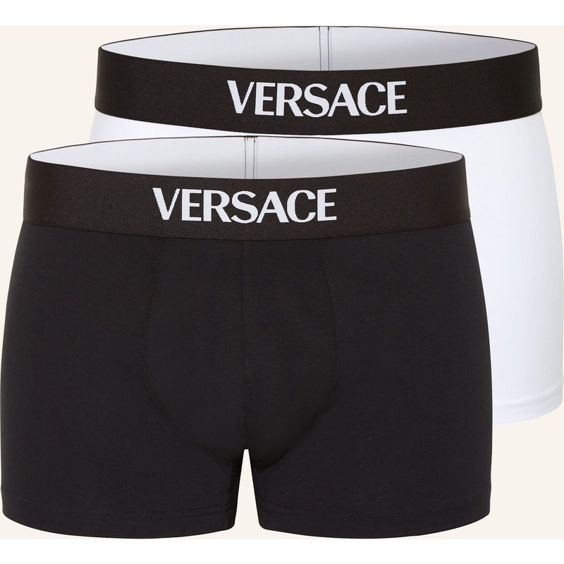 Versace 2er-Pack Boxershorts schwarz
