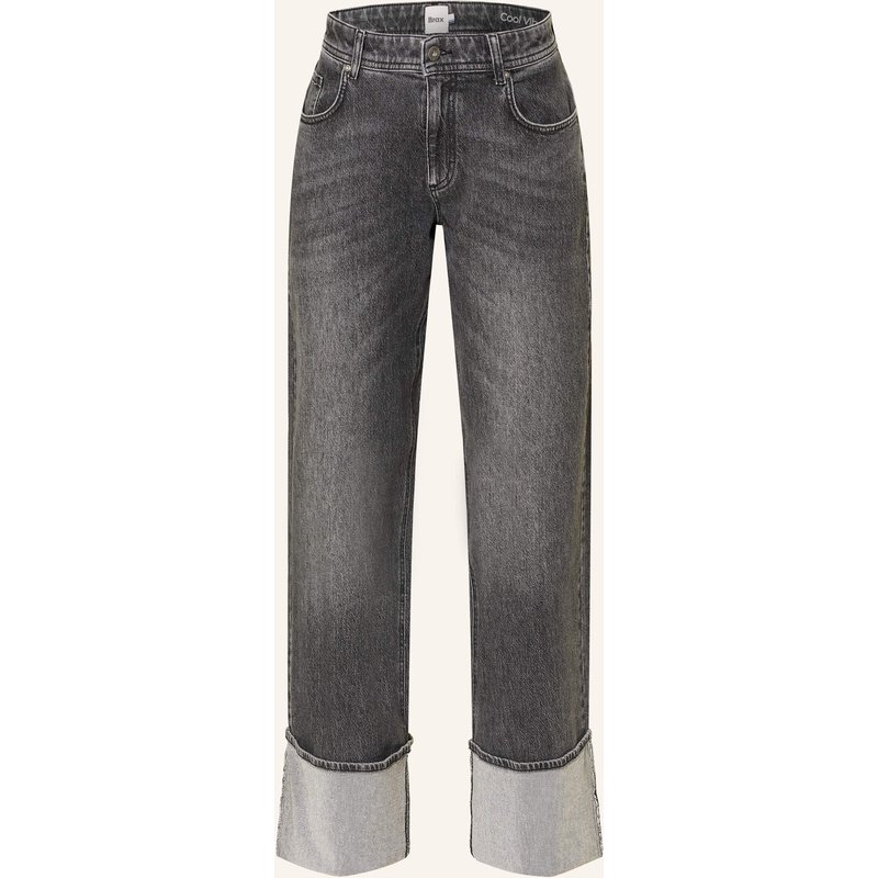 Brax Wide Leg Jeans Morgan grau