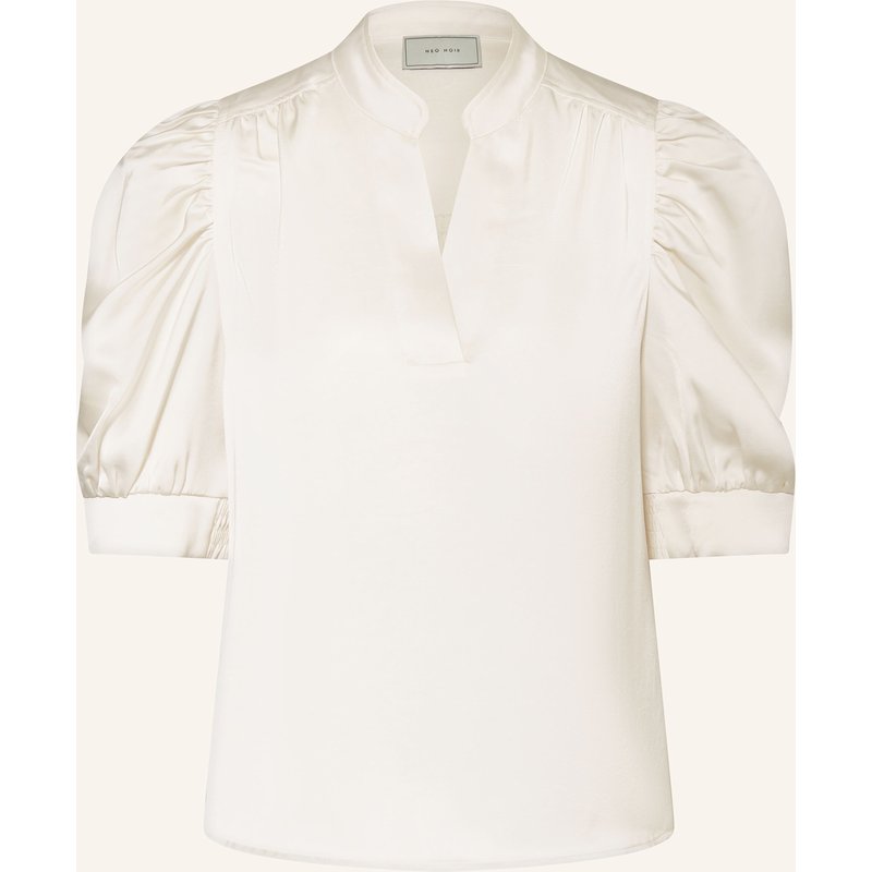 Neo Noir Blusenshirt Roella Aus Satin beige