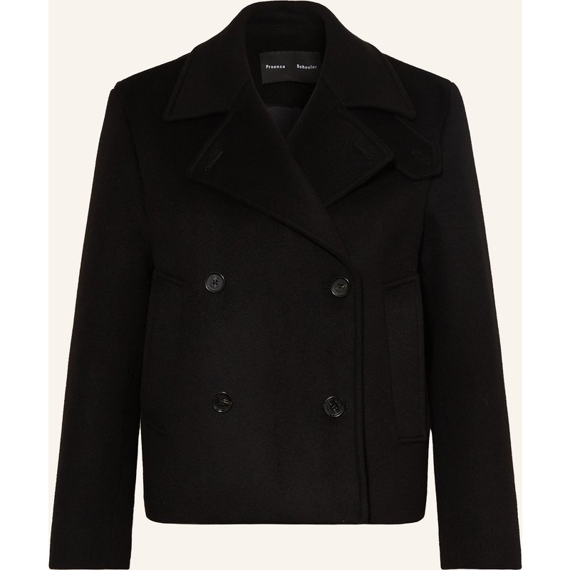 Proenza Schouler Cabanjacke Nola schwarz