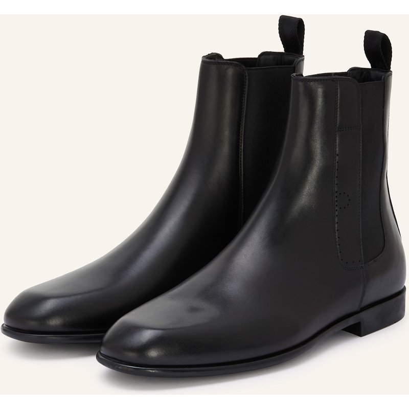 Ferragamo Chelsea-Boots schwarz