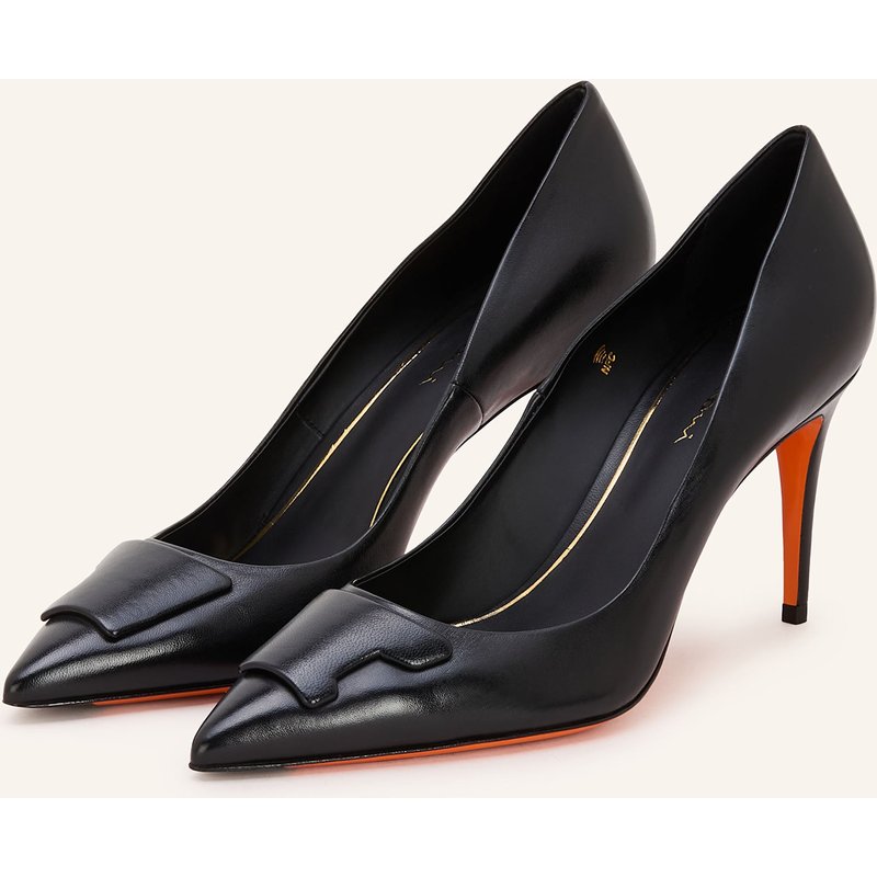 Santoni Pumps Sib 85 schwarz