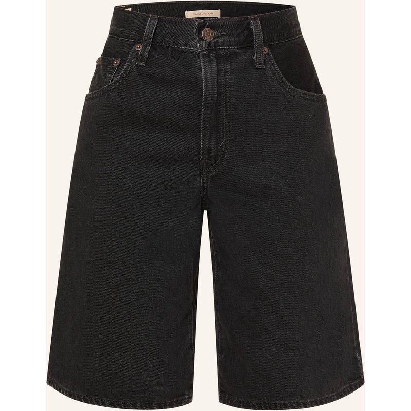 Levi's® Jeans-Bermudas Baggy Dad schwarz