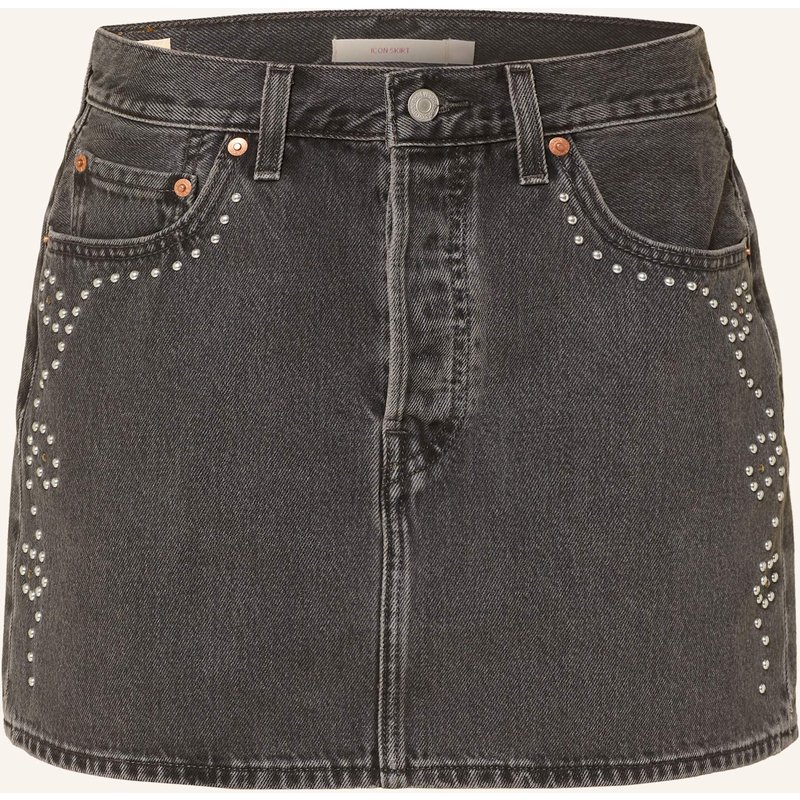 Levi's® Jeansrock Icon Mit Schmucksteinen blau