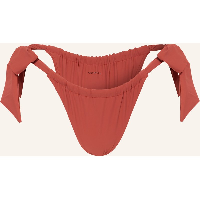 Faithfull The Brand Brazilian-Bikini-Hose Costa rot