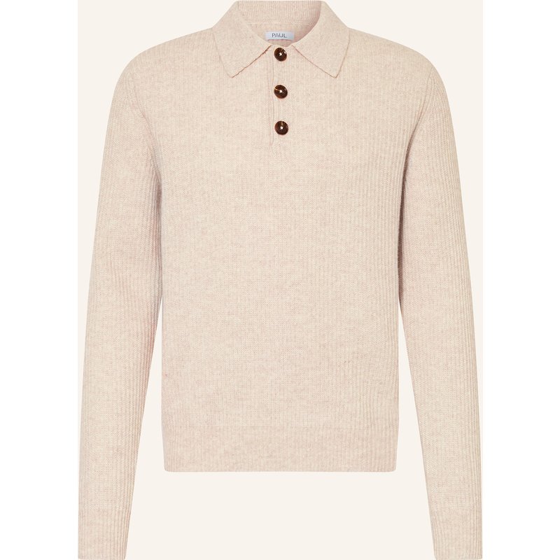 Paul Strick-Poloshirt beige