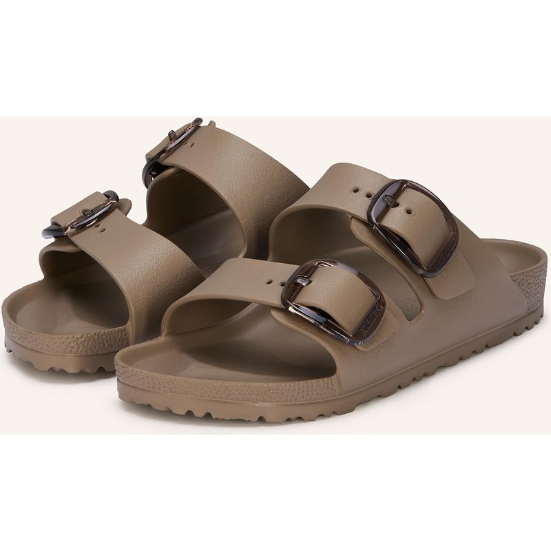 Birkenstock Pantoletten Arizona Big Buckle Eva beige