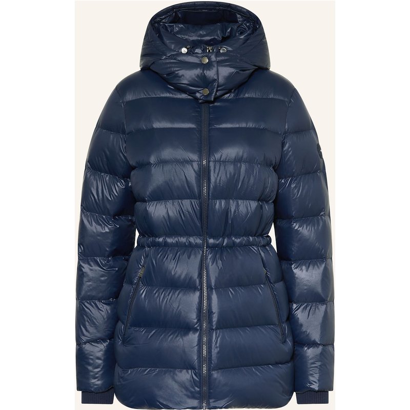Tommy Hilfiger Daunenmantel Mit Abnehmbarer Kapuze blau