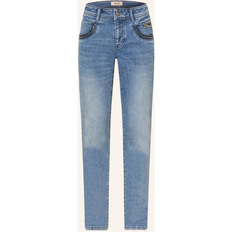 Mos Mosh Straight Leg Jeans Mmnaomi Nolla blau