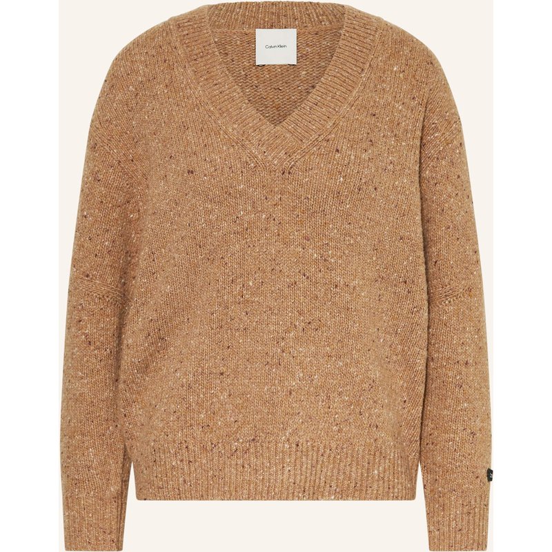 Calvin Klein Jeans Pullover braun