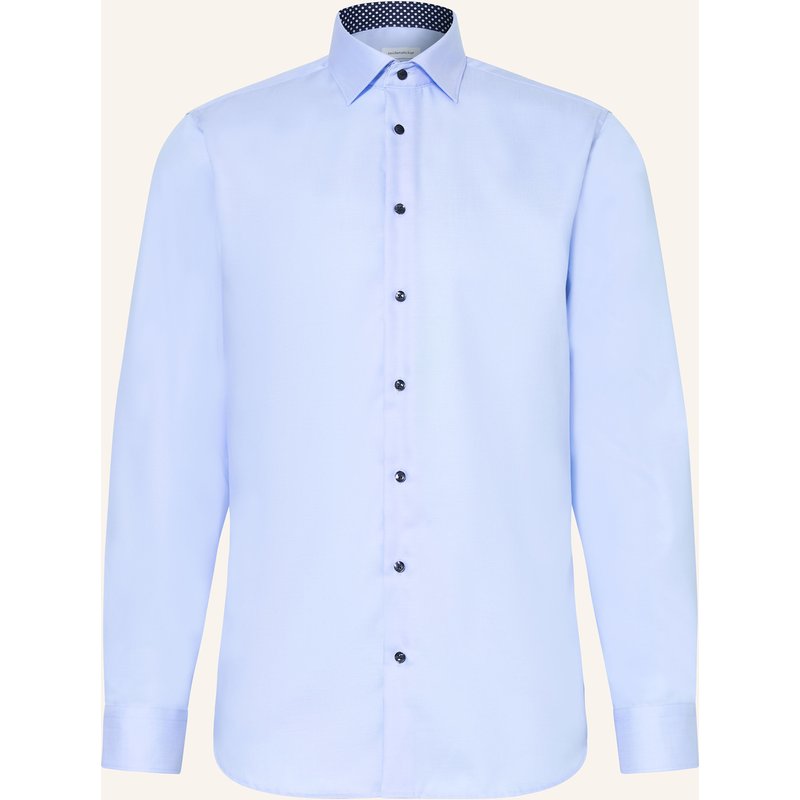 Seidensticker Hemd Shaped Fit blau