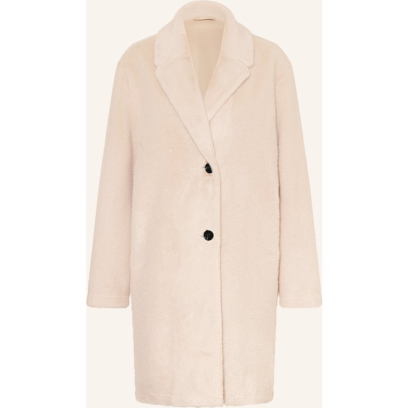 Lilienfels Kunstpelz-Mantel beige