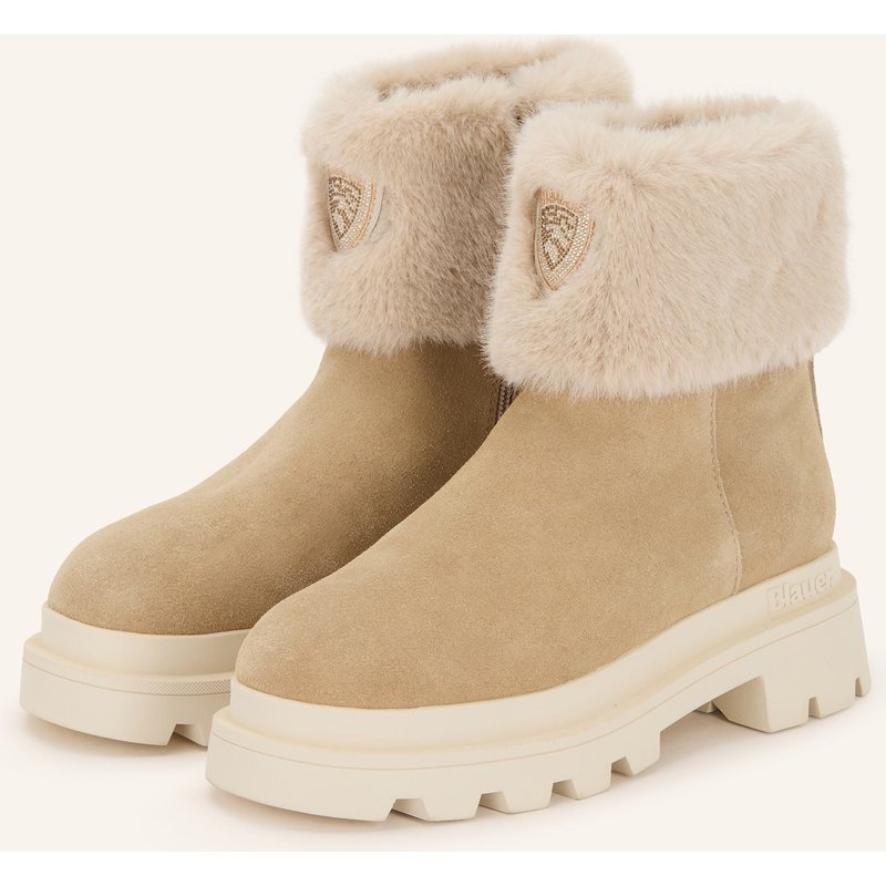 Blauer Stiefel kimmel10 beige