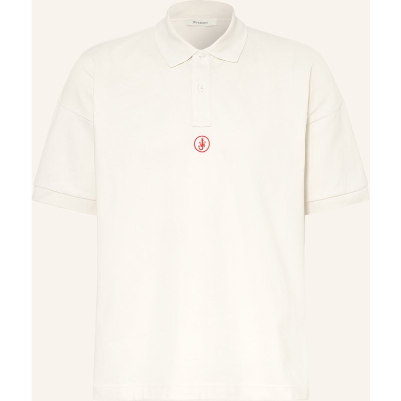 Jw Anderson Piqué-Poloshirt weiss