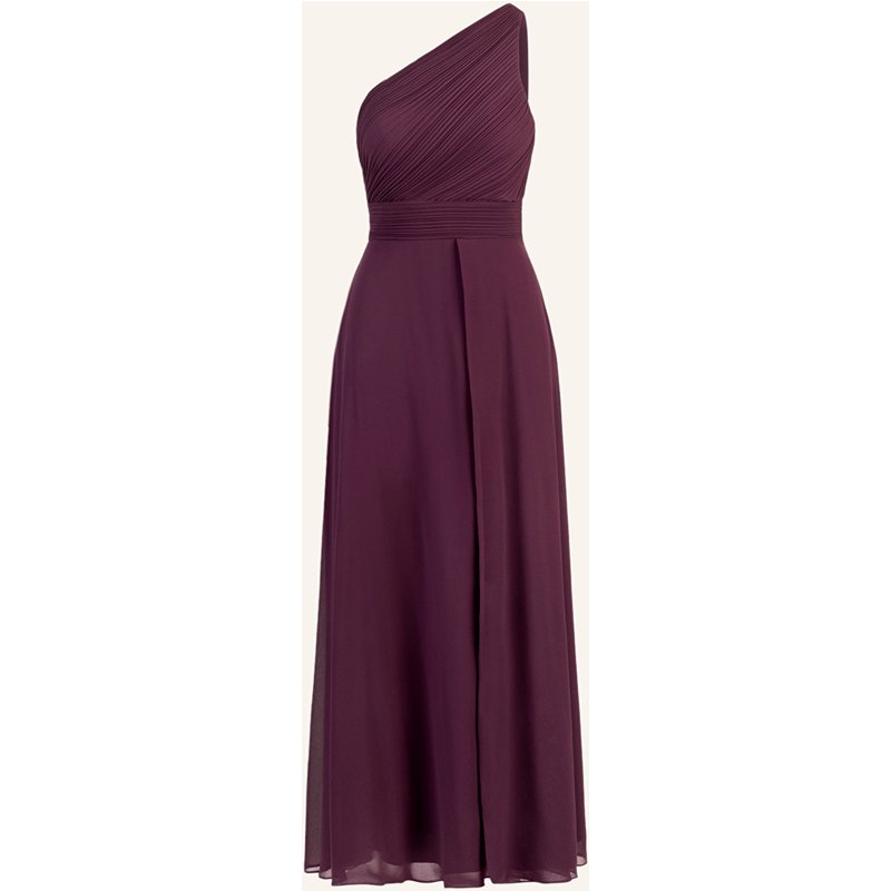 Apart Abendkleid Mit Plissees rot