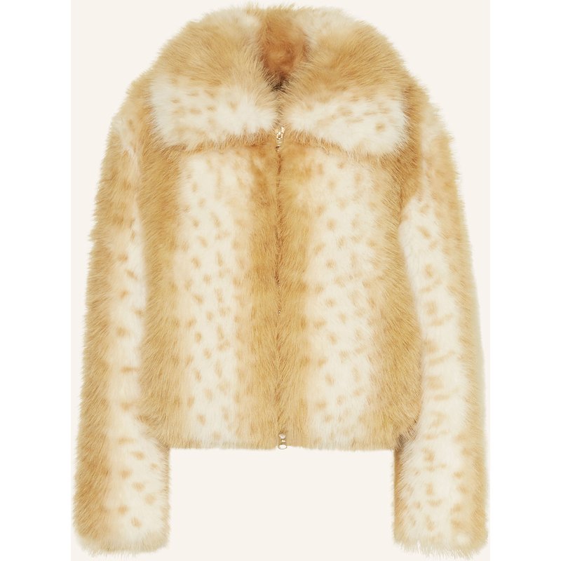 Beaumont Kunstfell-Jacke Millie beige