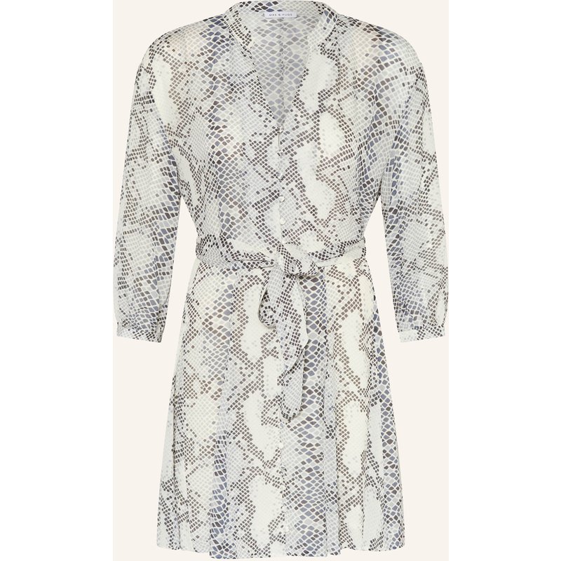Mrs & Hugs Kleid Mit 3/4-Arm grau