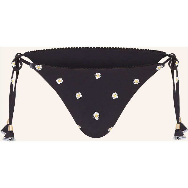 Seafolly Triangel-Bikini-Hose Daisychain schwarz