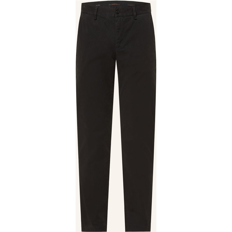 Alberto Chino Lou-Gabardine Regular Fit schwarz