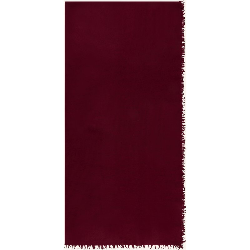 Purschoen Cashmere-Schal rot