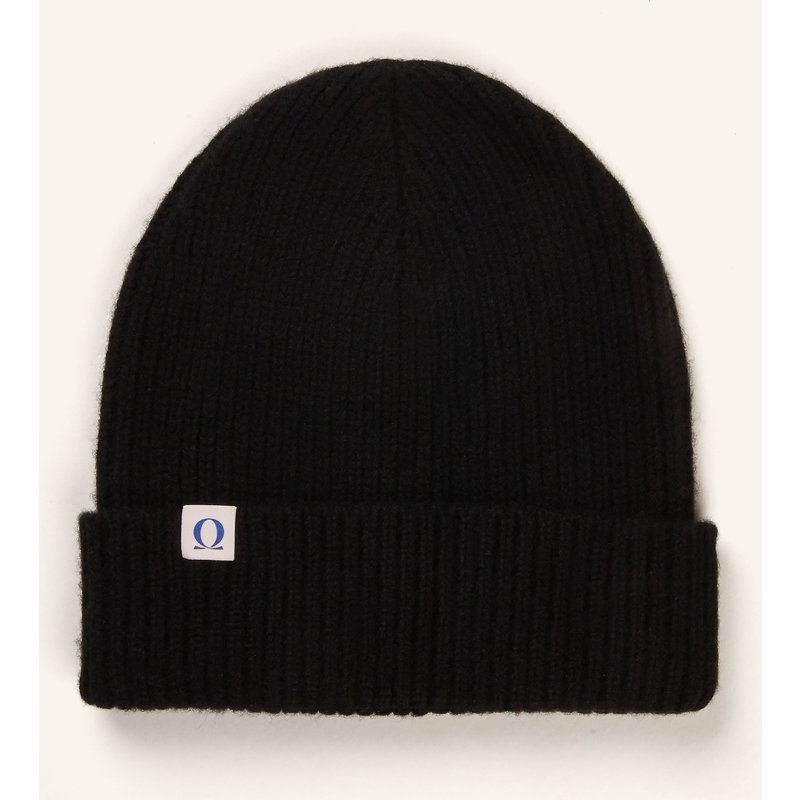 Purschoen Cashmere-Mütze schwarz