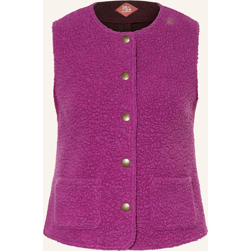 Grasegger Teddyfell-Weste pink