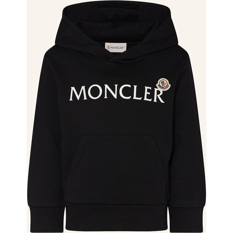 Moncler Enfant Hoodie schwarz