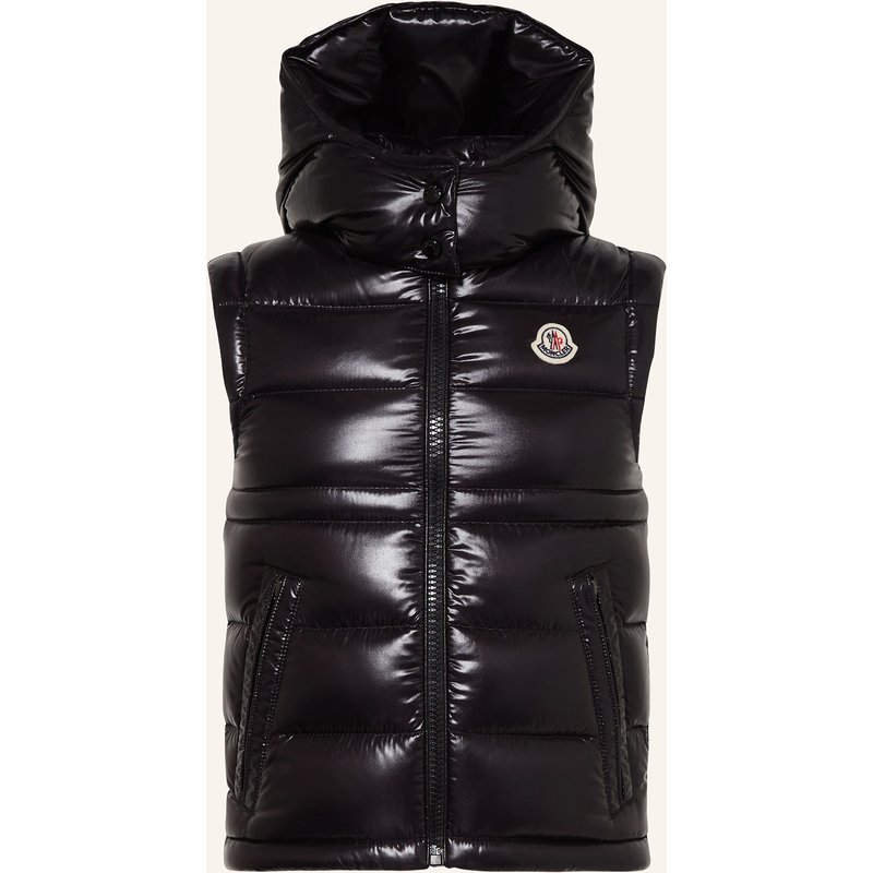 Moncler Enfant Daunenweste Ania Mit Abnehmbarer Kapuze schwarz