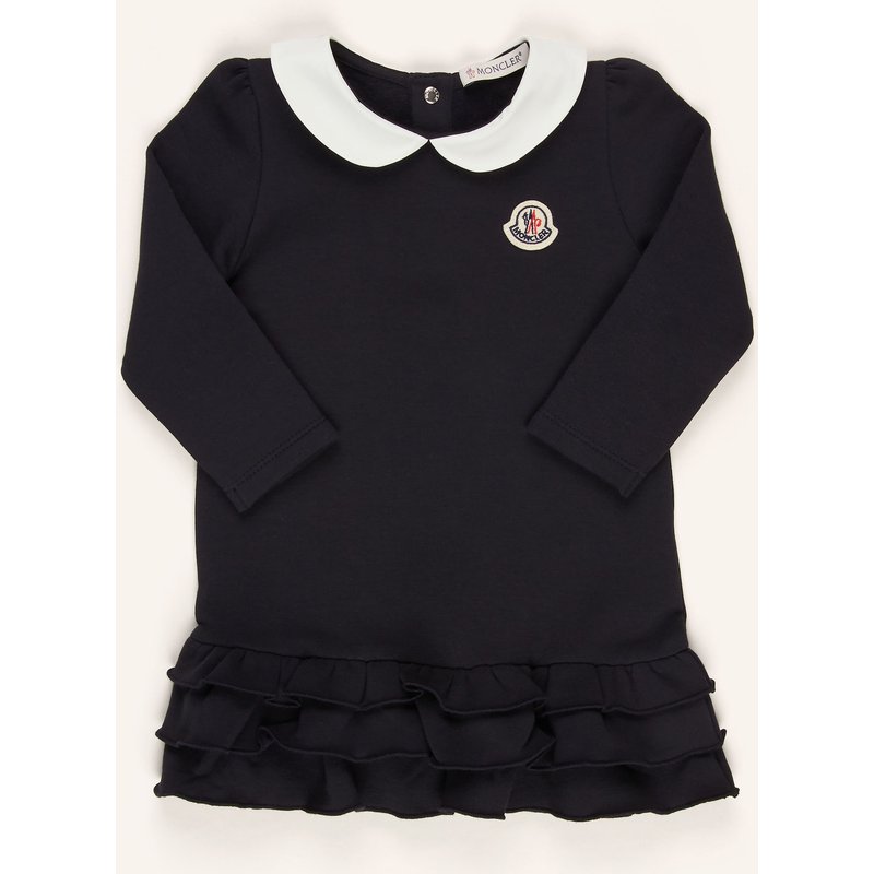 Moncler Enfant Sweatkleid blau