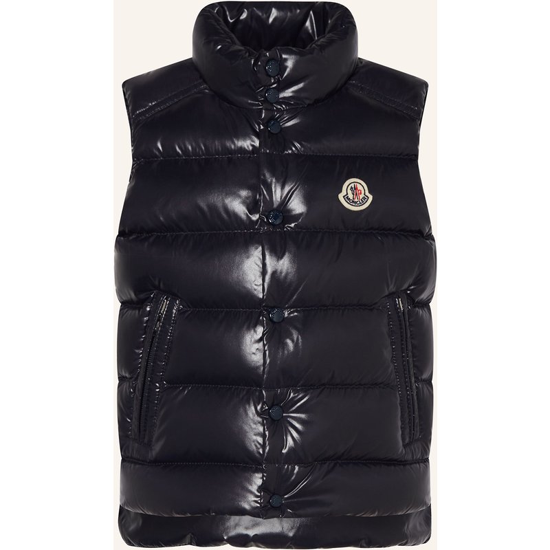 Moncler Enfant Daunenweste Tib blau
