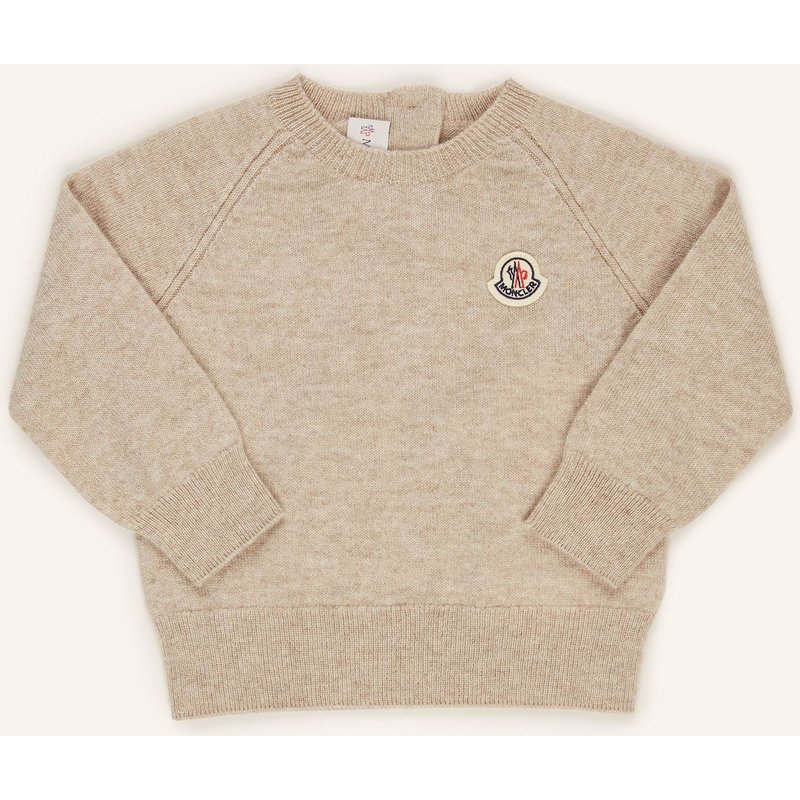Moncler Enfant Cashmere-Pullover beige