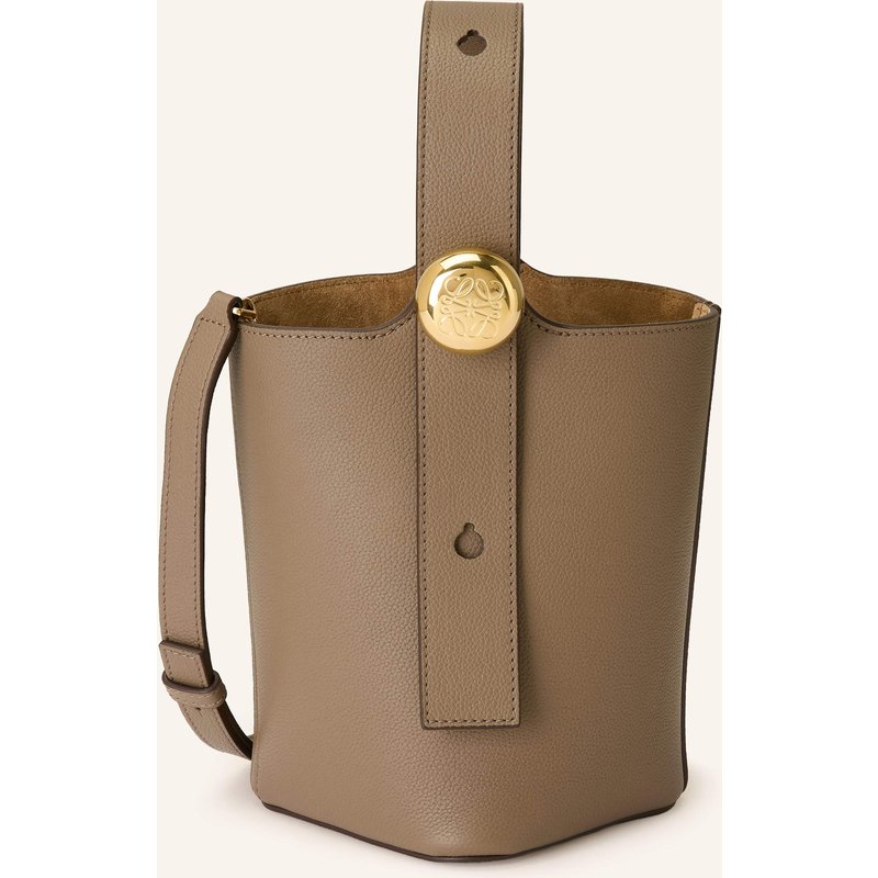 Loewe Handtasche Pebble beige