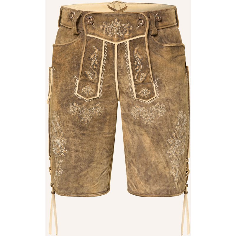 Beckert Trachten-Lederhose Metternich Aus Hirschleder braun
