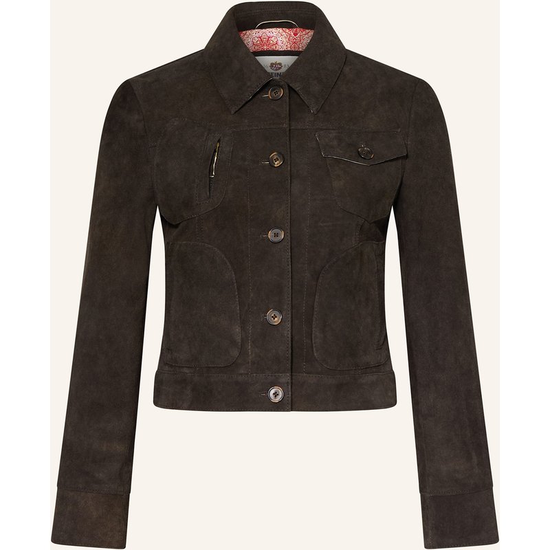 Meindl Lederjacke Bailey braun