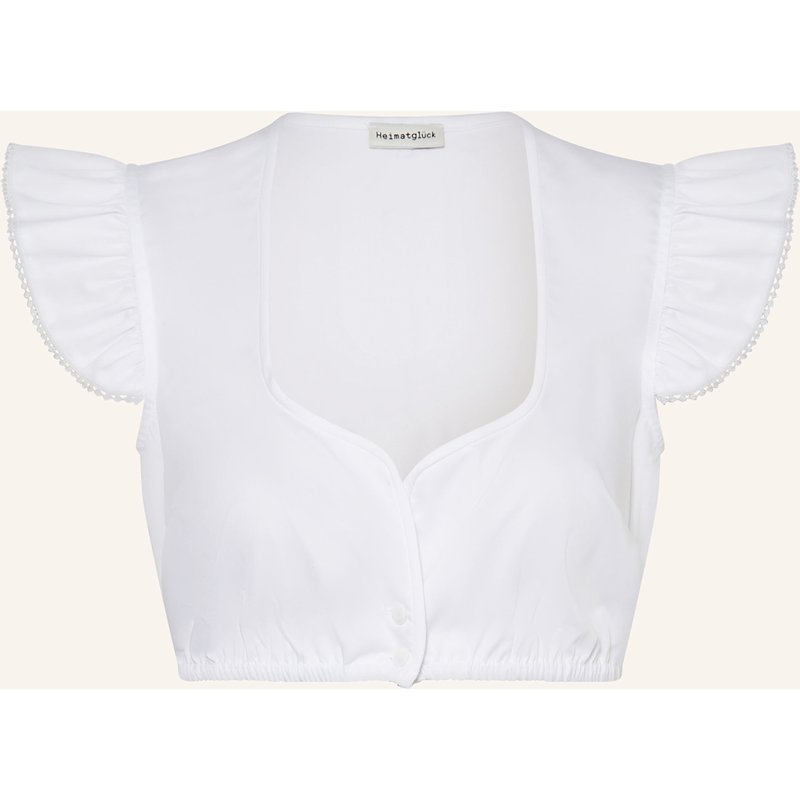 Heimatglück Tracht Dirndlbluse Hanni weiss