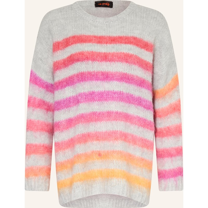 Miss Goodlife Pullover Mit Alpaka grau