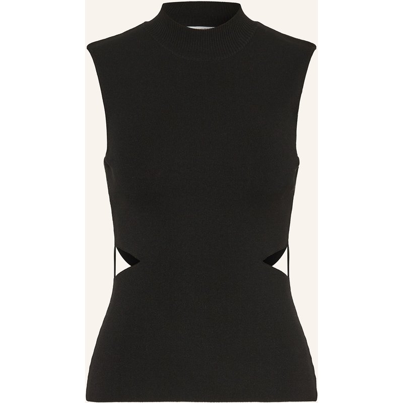 Gestuz Stricktop Gzbrinnett Mit Cut-Outs schwarz